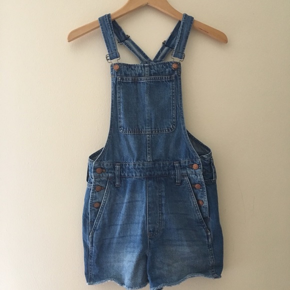 Madewell Adirondack Short Overalls XS - Picture 4 of 8